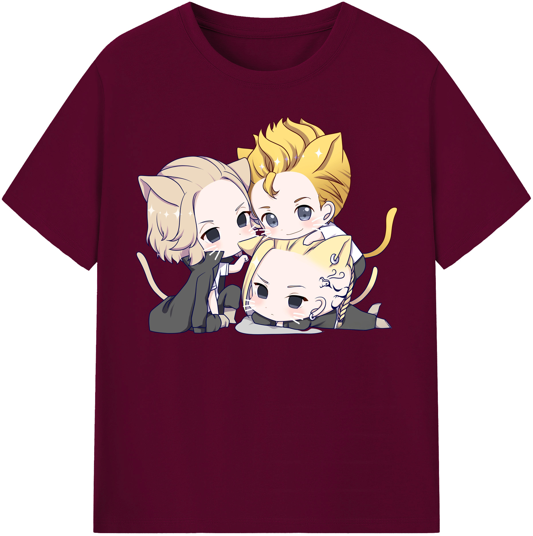 （画像用） 東京リベンジャーズ Tokyo Revengers レディースカジュアルプリントTシャツ（綿100％）